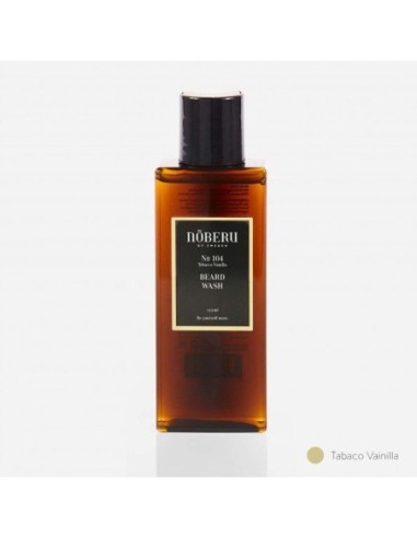 CHAMPÚ PARA BARBA NOBERU 130 ml. TABACO VAINILLA