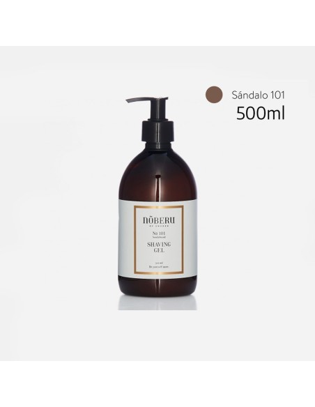 GEL DE AFEITAR NOBERU SÁNDALO 500ml