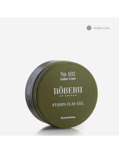 FUSION ARCILLA Y GEL NOBERU 80 ml. ÁMBAR LIMA