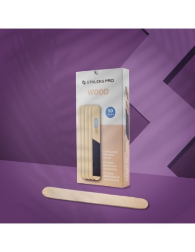 Lima de madera desechable, recta (una base) EXPERT 20