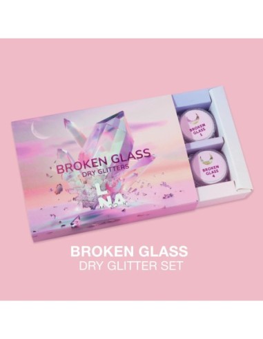 LUNAmoon Broken Glass Glitters Set