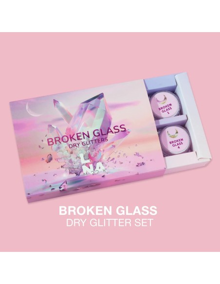 LUNAmoon Broken Glass Glitters Set