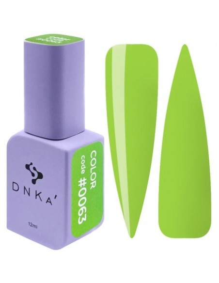 Esmalte Semipermanente DNKA 0063 ultra pigmentado 12 ml