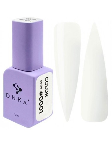 Esmalte Semipermanente DNKA 0001 ultra pigmentado 12 ml