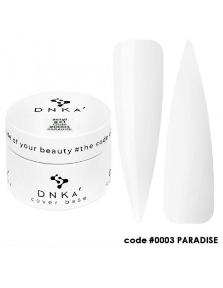 Polygel (Acryl-gel) DNKa No. 03 Paradise (blanco), 30 ml