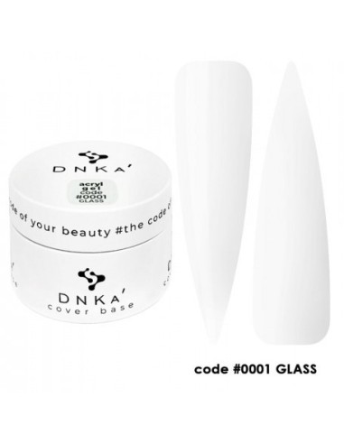 Polygel (Acryl-gel) DNKa  No. 01 Glass (transparent), 30 ml