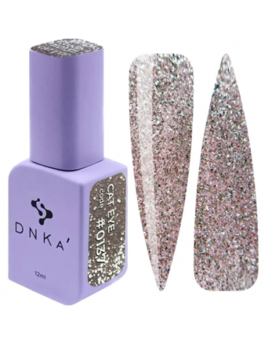 Esmalte Semipermanente DNKA Cat Eye 0137 ultra pigmentado 12 ml